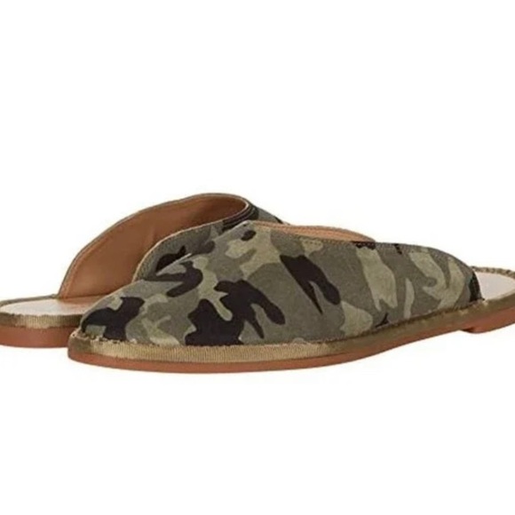 Lucky Brand Arvy camo slip on clogs - Picture 2 of 5